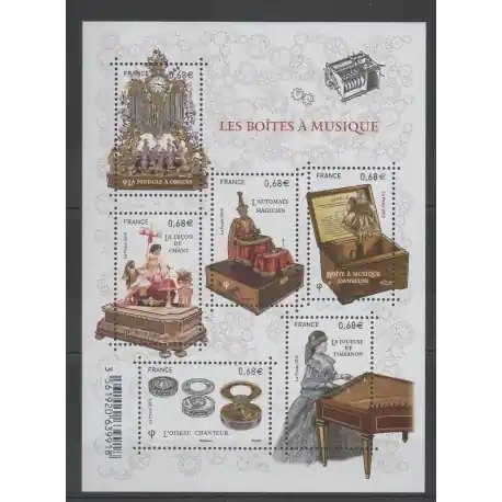 Nouvelle Collection France - Blocs et feuillets - 2015 - No F4993 - Musique