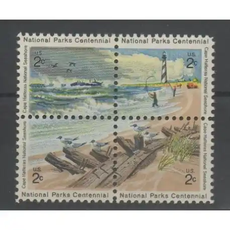 Offre Du Jour Timbres - États-Unis - 1972 - No 948/951 - Phares