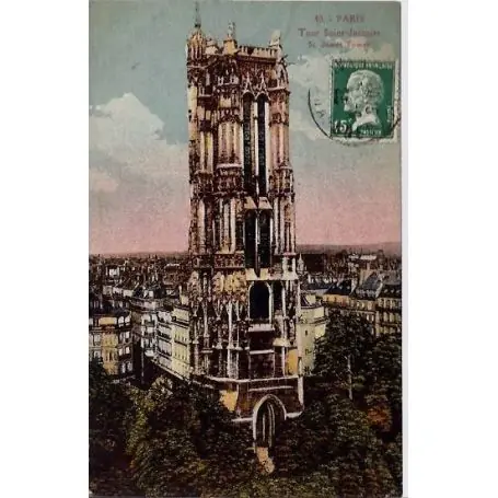 Offre Limitée Carte postale 75 - Tour Saint-Jacques
