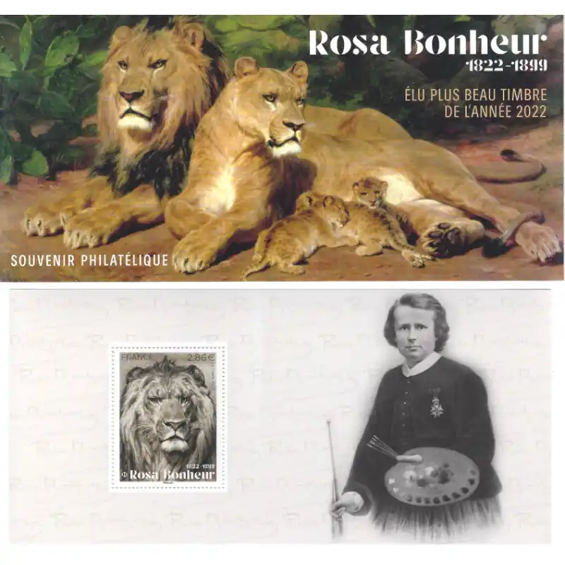 Acheter En Ligne Bloc souvenir N°210 Rosa Bonheur neuf**.