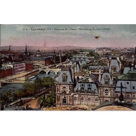 Fait Main Carte postale 75 - Tout Paris