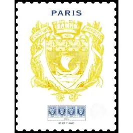 Prix Promo Timbre de collection France - 5790A Affiche Armoiries de Paris 4x7€ - Hors Abonnement