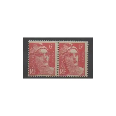 France - Variétés - 1945 - No 721Ac - Attenant à normal Artisanat