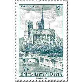 Timbre de collection France - 5825A Notre Dame de Paris 7€ - Hors Abonnement Tendance