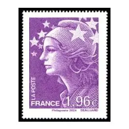 Timbre de collection France - 5835 Marianne 1.96€ issue du Carnet "Marianne et l'Europe - Yves Beaujard - Salon d'Automne 2024" Offre Limitée