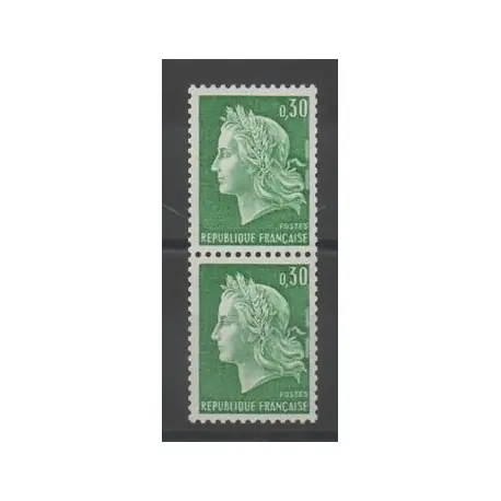 France - Variétés - 1967 - No 1536Ab - Attenant à normal Nouveauté