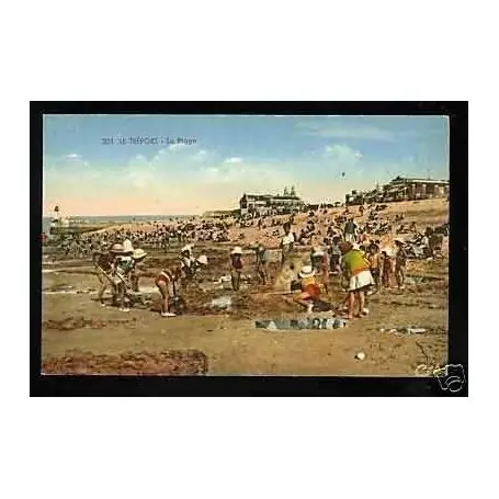 Offre Spéciale Carte postale 76 - Le Treport - La plage - Jeux