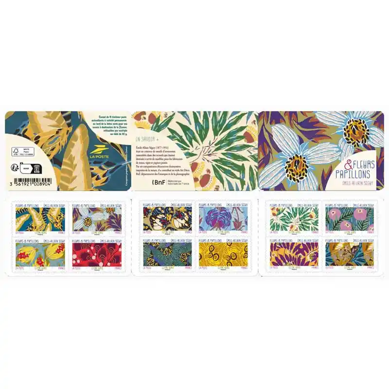 Timbres autoadhésifs de France N°2276-2287, Fleurs et papillons. Commander Maintenant