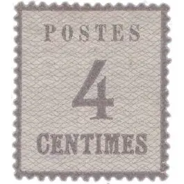 Meilleure Qualité Timbre de collection France - Alsace Lorraine 03