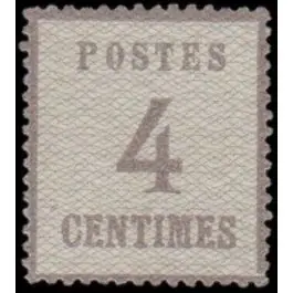 Timbre de collection France - Alsace Lorraine 03b Offre Spéciale