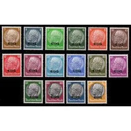 Timbre de collection France - Alsace Lorraine 08 à 23 Artisanat