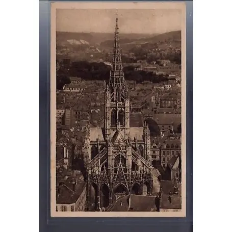 Acheter En Ligne Carte postale 76 - Rouen - l' eglise St-Maclou vue de la Cathedrale - Non voyage - Dos di