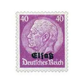 Timbre de collection France - Alsace Lorraine 19 Acheter Direct