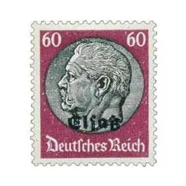 Haute Qualité Timbre de collection France - Alsace Lorraine 21