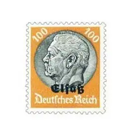 Timbre de collection France - Alsace Lorraine 23 Dernier Modèle