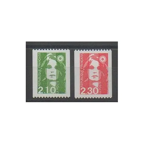 France - Variétés - 1990 - No 2627a/2628a Livraison Mondiale