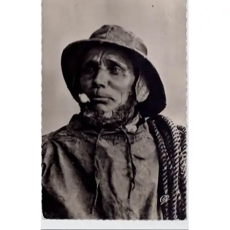 Offre Exclusive Carte postale 76 - Treport - Type de pecheur - Voyage - Dos divise