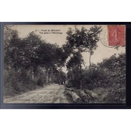 Carte postale 77 - Foret de Senart - Vue prise a l' Hermitage - Voyage - Dos divise Top Vente