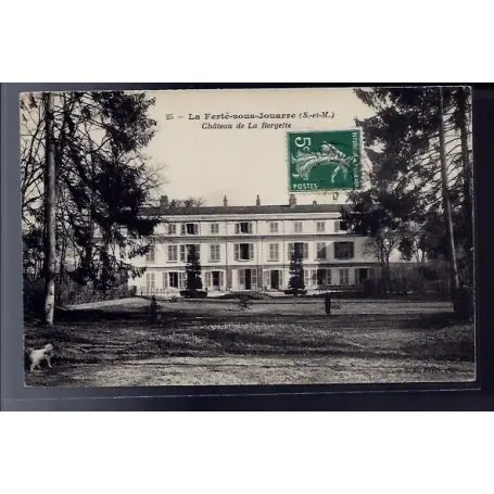Offre Exclusive Carte postale 77 - La Ferte-sous-Jouarre - chateau de la Bergette - Voyage - Dos divise