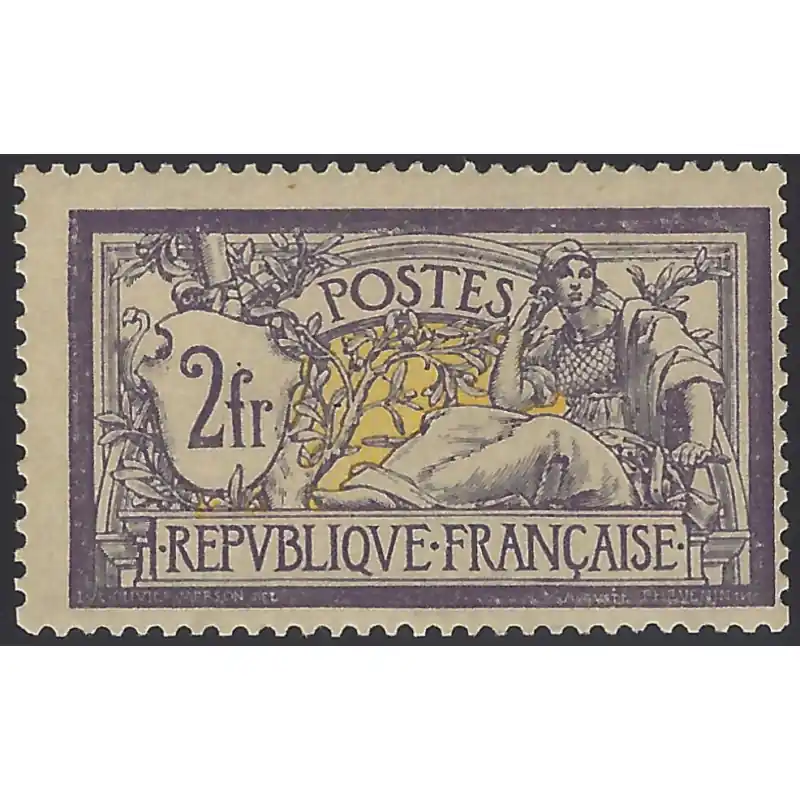Merson timbre de France N°122 neuf*. R Exclusif