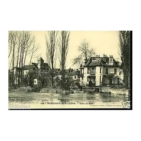 Carte postale 77 - Montigny sur Loing - vers le gue Quantité Limitée