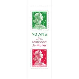 Timbre de collection France - 5928 et 5929 Couverture du Carnet "Marianne de Muller - Salon d'automne 2025" Super Prix