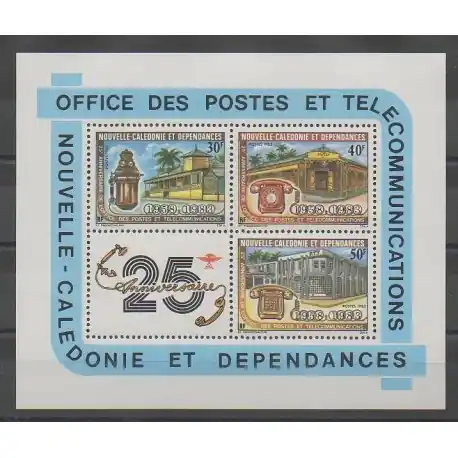 Nouvelle-Calédonie - Blocs et feuillets - 1983 - No BF5 - Sciences et Techniques Livraison Gratuite