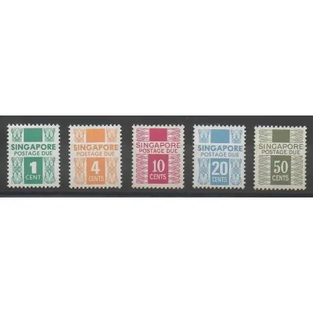 Nouveauté Singapour - 1978 - No T16/T20