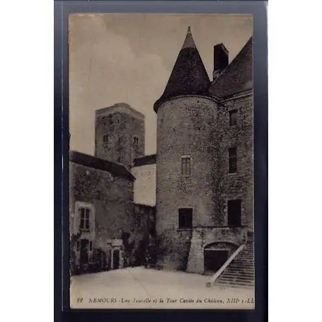 Offre Du Jour Carte postale 77 - Nemours - Une tourelle et la tour caviee du chateau XIIIe siecle - Voy