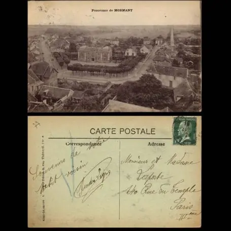 Carte postale 77 - Panorama de Mormant Solde
