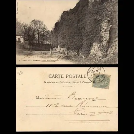 Carte postale 77 - Provins - Ruines du chateau de Montaiguillon Commander Maintenant