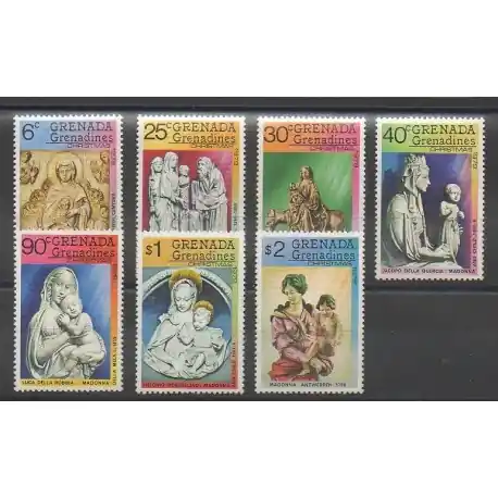 Nouvelle Collection Grenadines - 1979 - No 297/303 - Noël