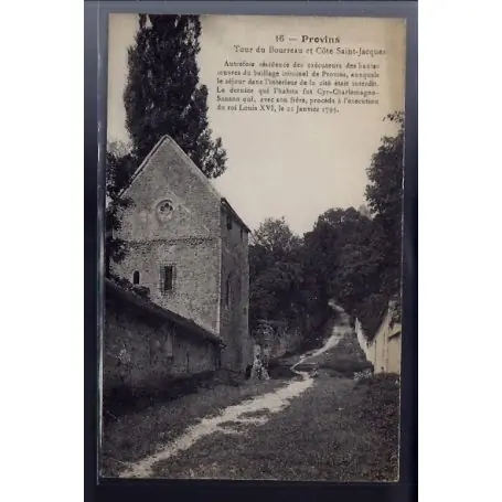 Achat Immédiat Carte postale 77 - Provins - Tour du Bourreau et cote Saint-Jacques - Non voyage - Dos di