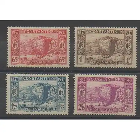 Livraison Gratuite Algérie - 1937 - No 131/134