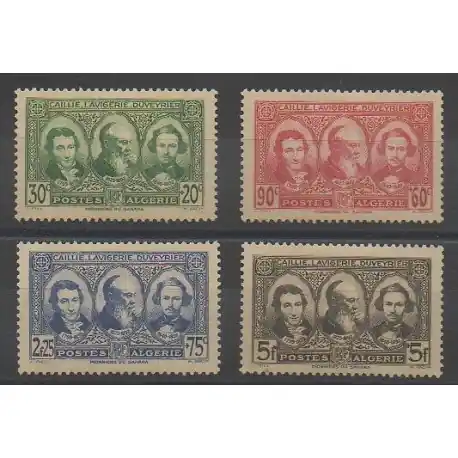Algérie - 1939 - No 149/152 - neuf avec charnière Livraison Express