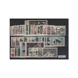 Authentique Timbre de collection France - Anne 1963