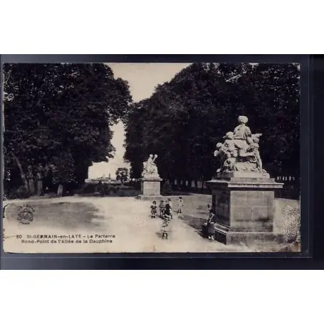 Commande En Gros Carte postale 78 - St-Germain-en-Laye - le parterre - rond-point de l' allee de la Dauph
