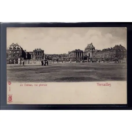 Carte postale 78 - Versailles - Le chateau - vue generale - Non voyage - Dos non divise Dernier Modèle