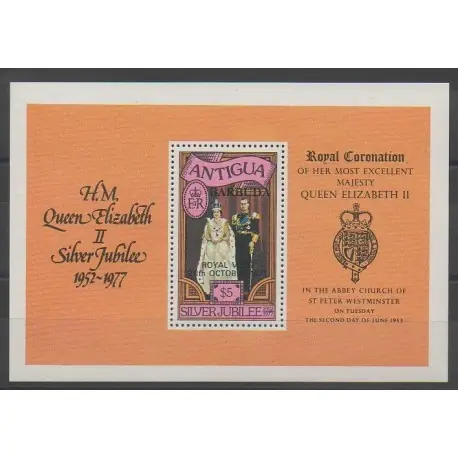 Bon Plan Barbuda - 1977 - No BF27 - Royauté