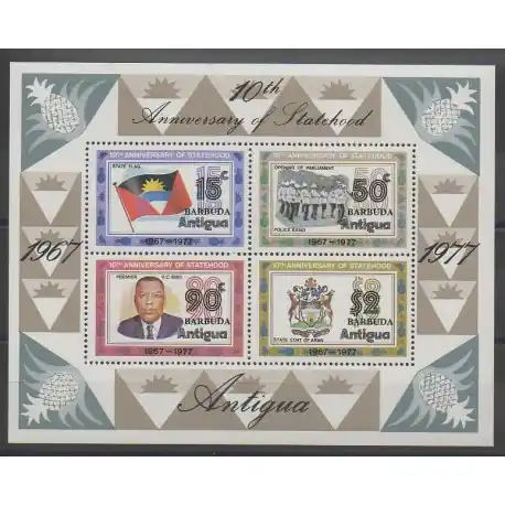 Marque Barbuda - 1978 - No BF29 - Histoire