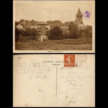 Commander Vite Carte postale 78 - Breval - Vue cote Est