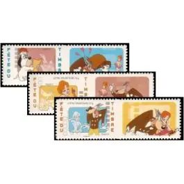 Timbre de collection France - Autoadhsif 0160A-0161A-0162A Expédition Rapide