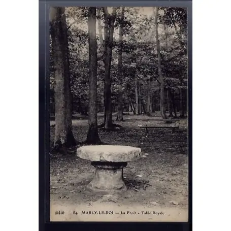 Meilleur Prix Carte postale 78 - Marly-le-Roi - La foret - Table Royale - Voyage - Dos divise