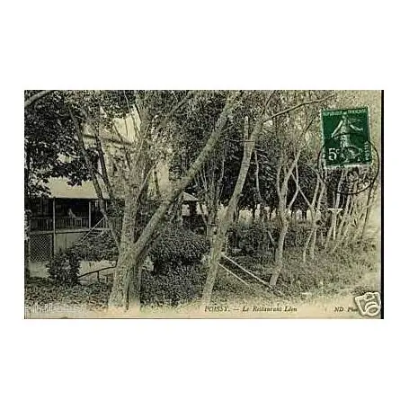 Carte postale 78 - Poissy - Le restaurant Leon Populaire