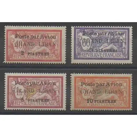 Grand Liban - 1924 - No PA1/PA4 Expédition Rapide