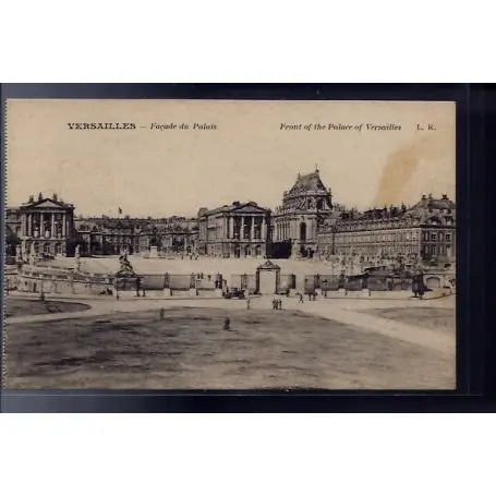 Offre Du Jour Carte postale 78 - Versailles - Facade du Palais - Non voyage - Dos divise