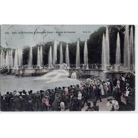 Seulement Aujourd’hui Carte postale 78 - Versailles - Grandes eaux - Bassin de Latone