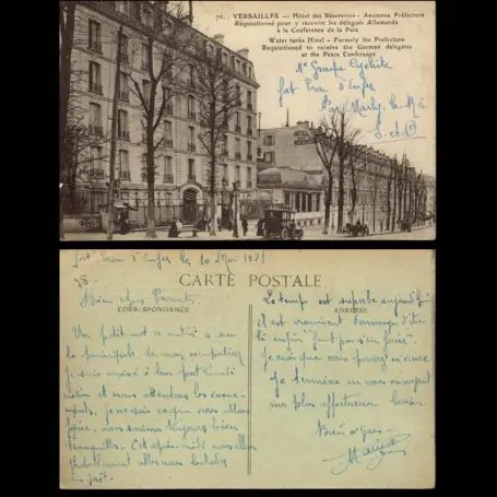 Bon Plan Carte postale 78 - Versailles - Hotel des reservoirs - Ancienne prefecture