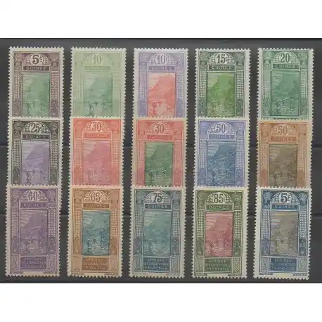 Guinée - 1922 - No 84/98 Prix Réduit