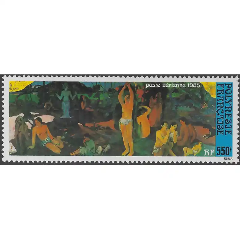 Gauguin Polynésie Française timbre poste aérienne N°186 neuf**. Marque